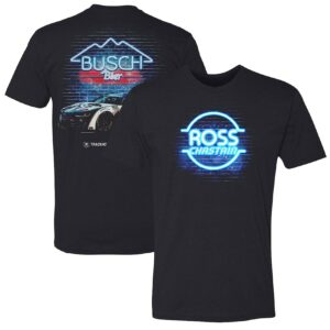 Ross Chastain Trackhouse Racing Team Collection Black Car T-Shirt