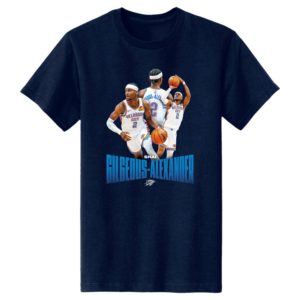 OKC THUNDER SHAI GILGEOUS-ALEXANDER PLAYER SERIES T-SHIRT