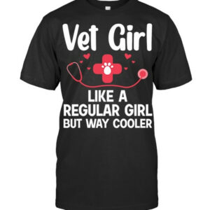 Funny Veterinarian Art For Girls Women Veterinary Week Lover Vet T Shirt
