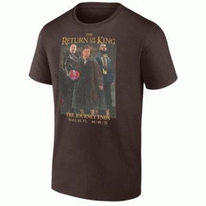 THE RETURN IF THE KING - THE JOURNEY ENDS SHIRT